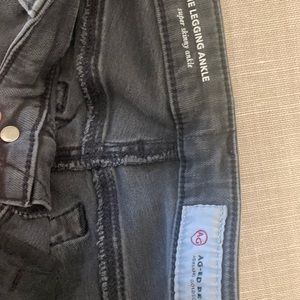 AG Legging ankle gray jeans